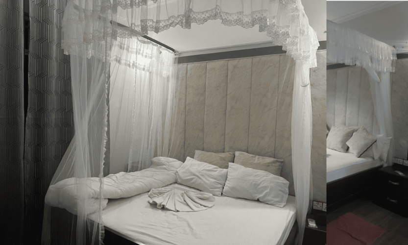 standard room at arena executive hotel at mpanda area